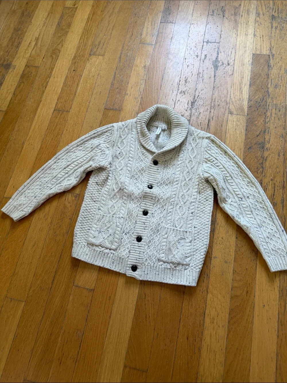 Janie and Jack Cable Knit Cardigan